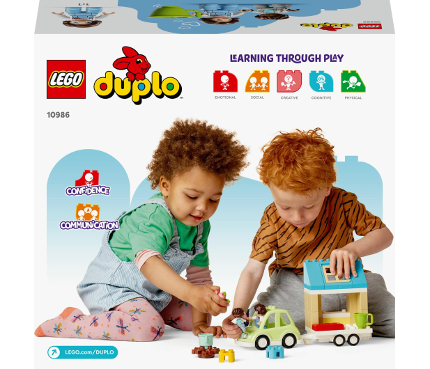 LEGO DUPLO Town 10986 Dom rodzinny na kółkach - 1091261 - zdjęcie 10